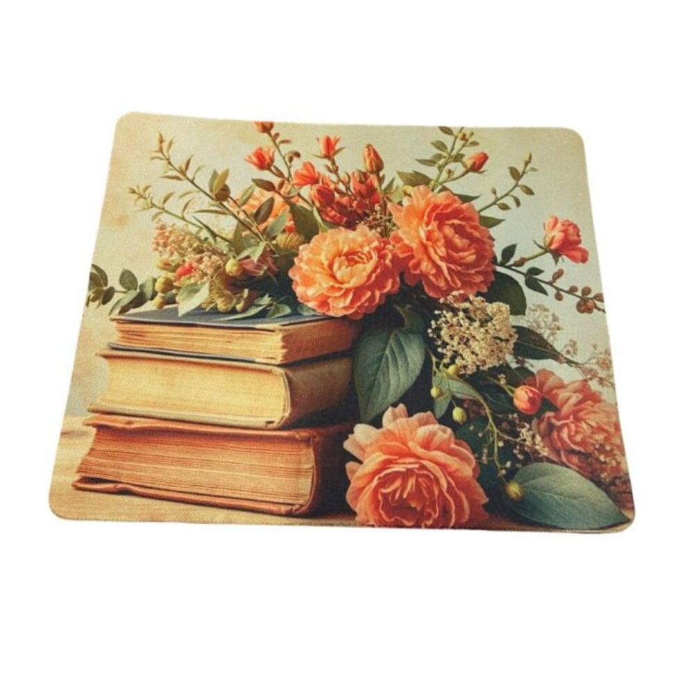 Cottagecore Floral Mouse Pad